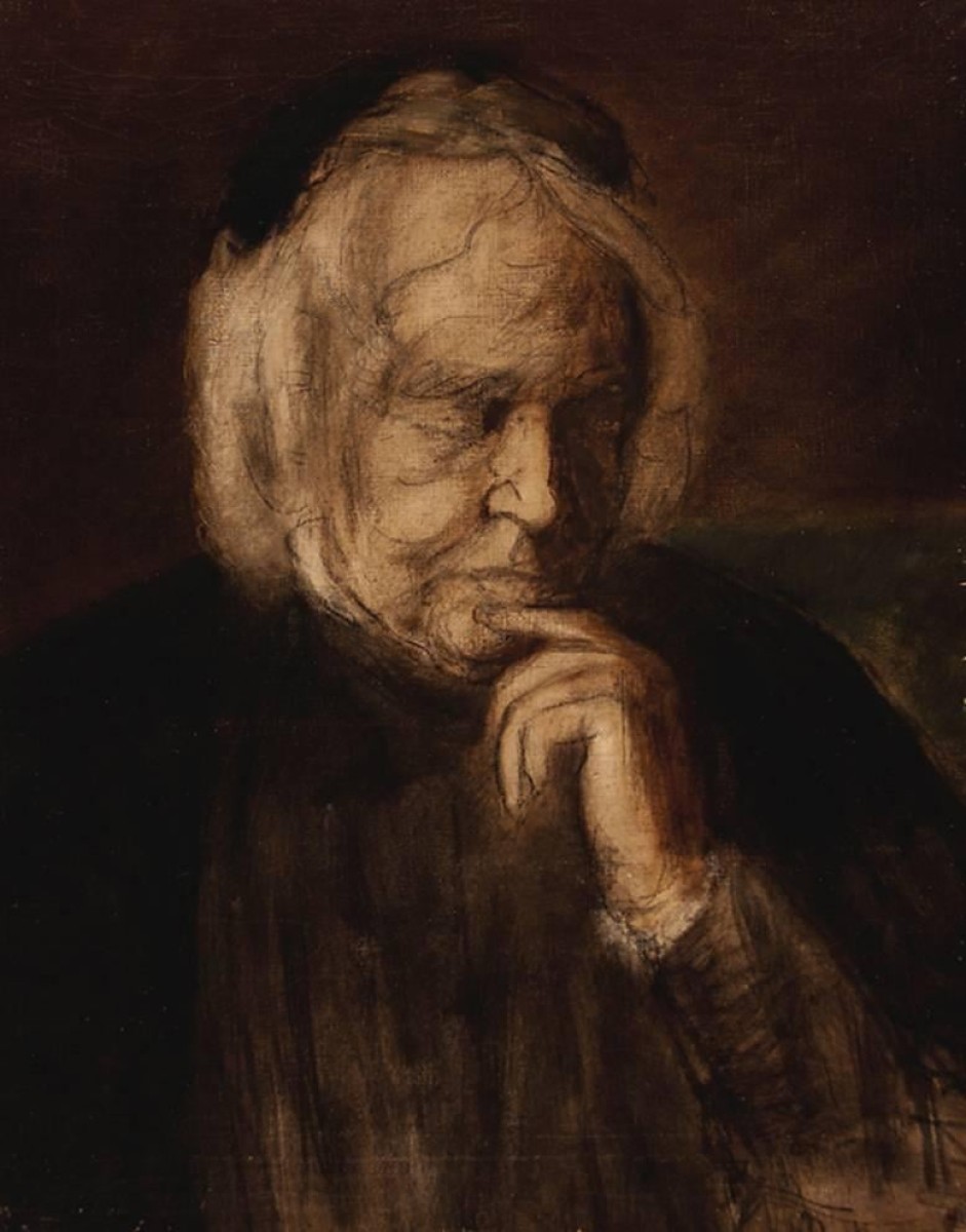 "Живопись. Портрет" by Eugène Anatole Carrière
