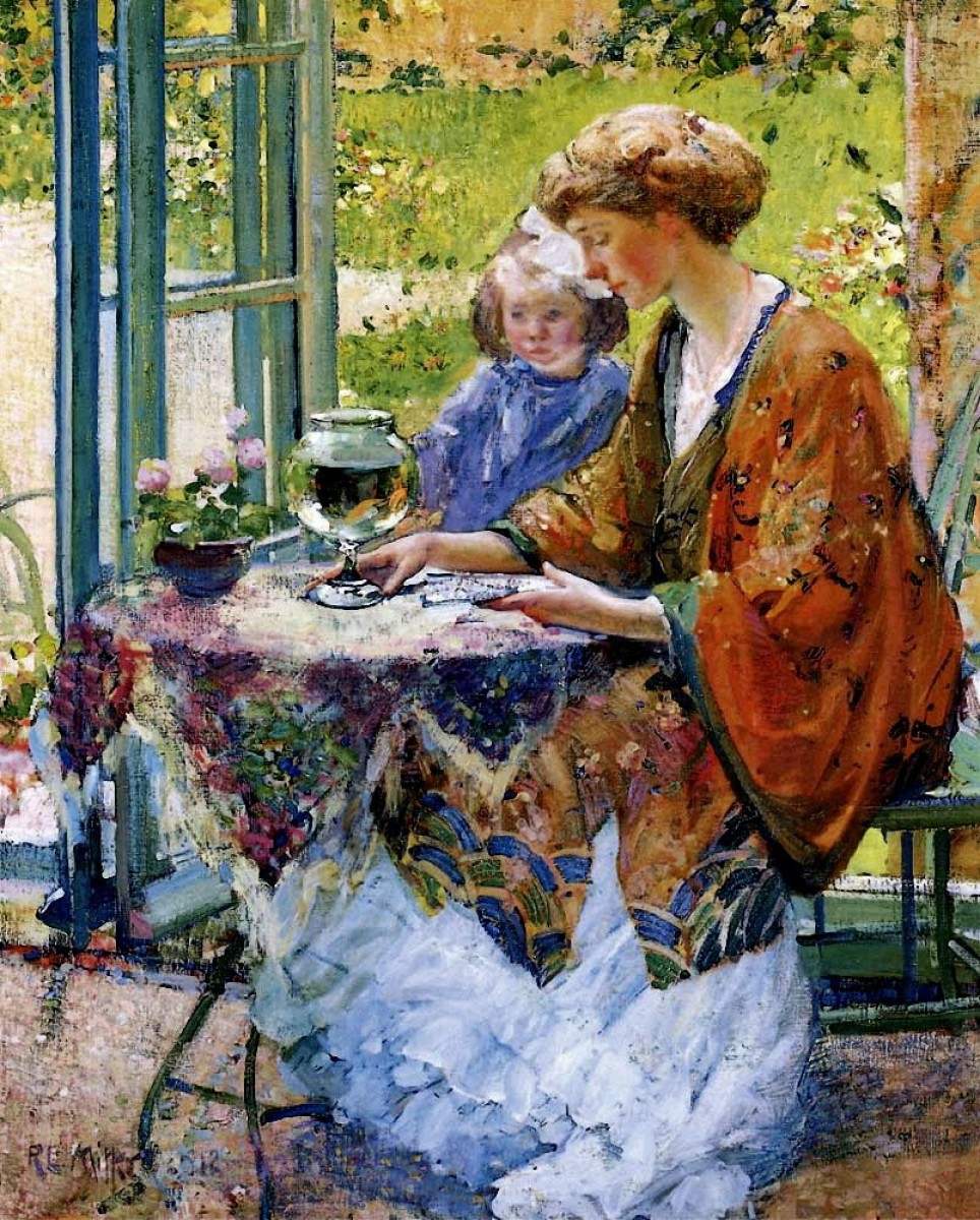 "Composition. People" by Richard Edward Miller