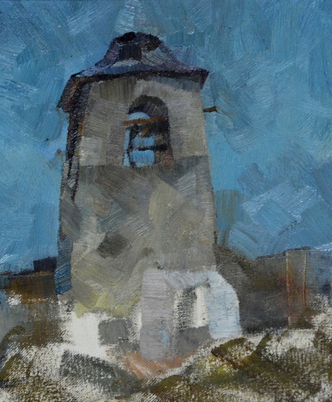 "Painting. Pleinair. Long term" by Nicolae Luca, 300x250mm, oil on canvas