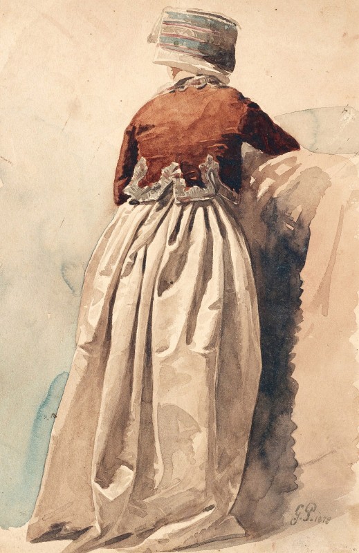 "Pictură. Figură / semifigură" by Georg Pauli