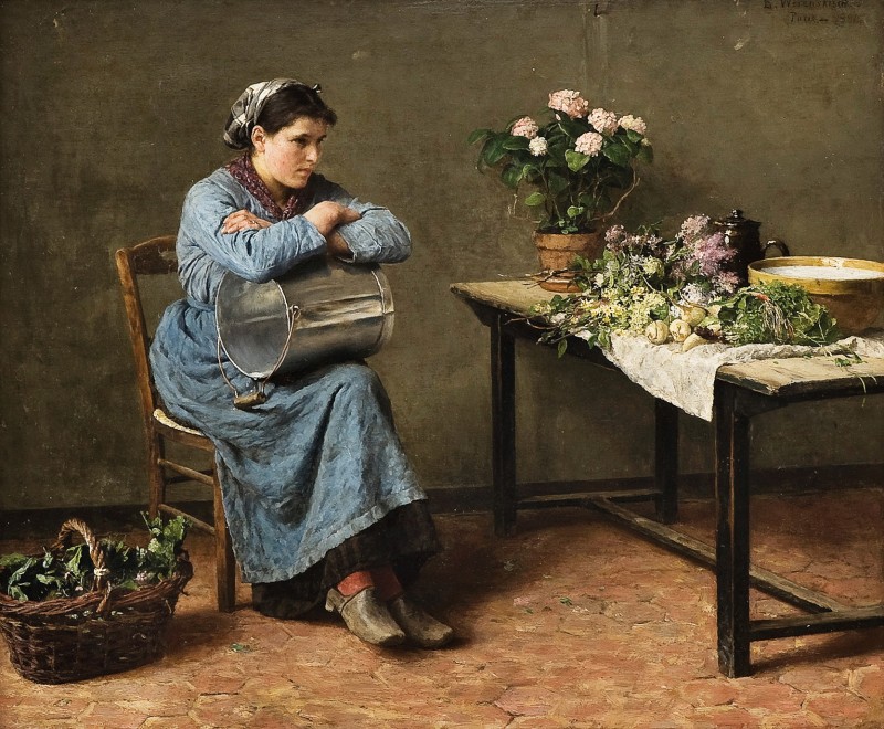 "Composition" by Erik Theodor Werenskiold