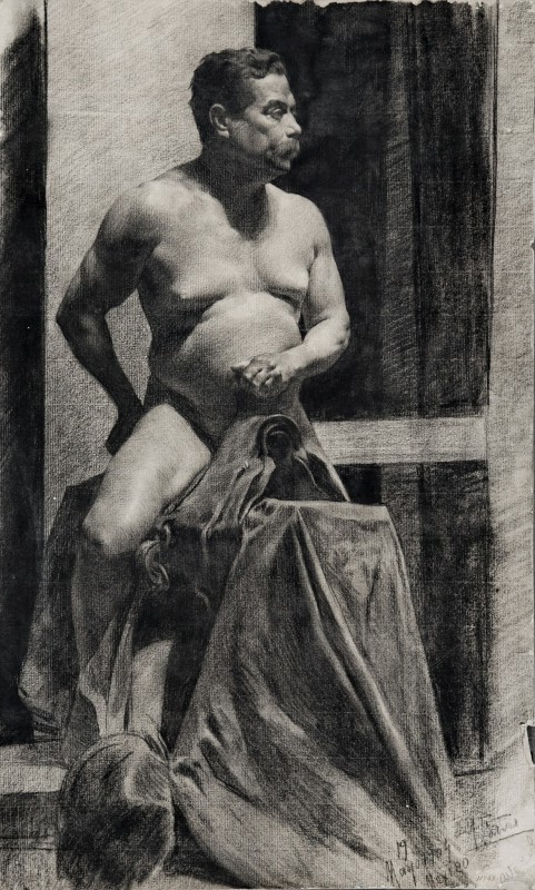 "Composition. Nude" by Antonio Fabrés