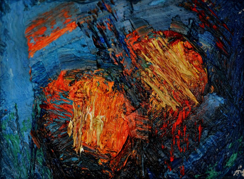 "Studiu" by Александру Бодруг, 2015, 150x200mm, масло / холст