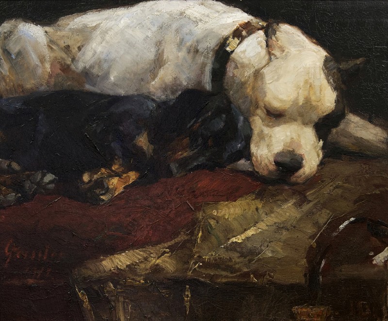 "Pictură. Animale" by Willem Horselenberg