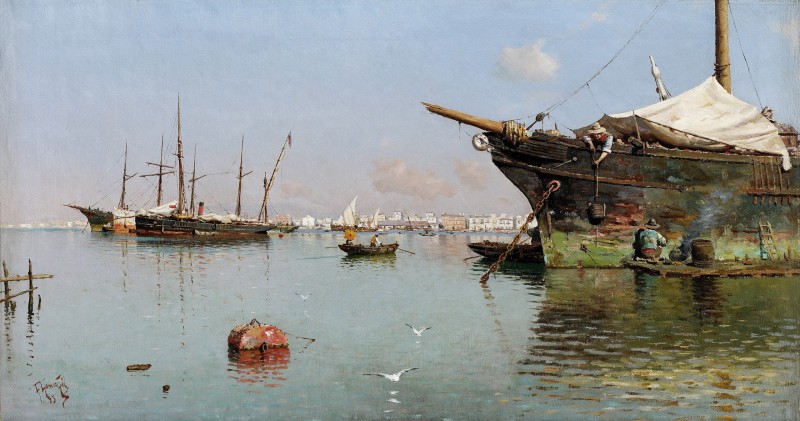 "Живопись. Морской пейзаж" by Гуиллермо Гомез Гил