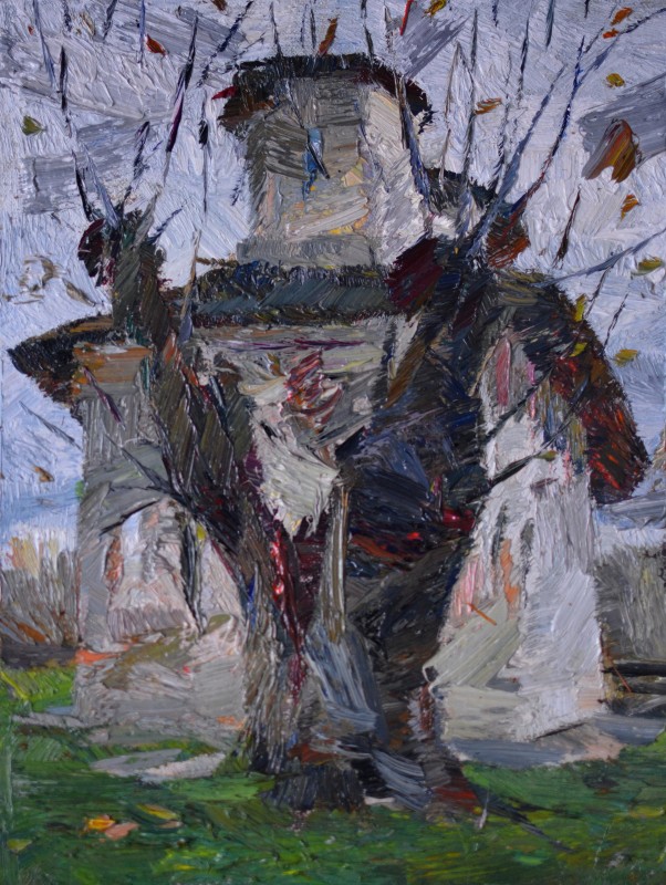 "Painting. Etude. Pleinair. Long term" by Cezar Ciobanu, 420x320mm, oil on canvas