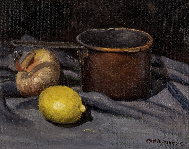 "Pictură. Natură statică" by Axel Nilsson