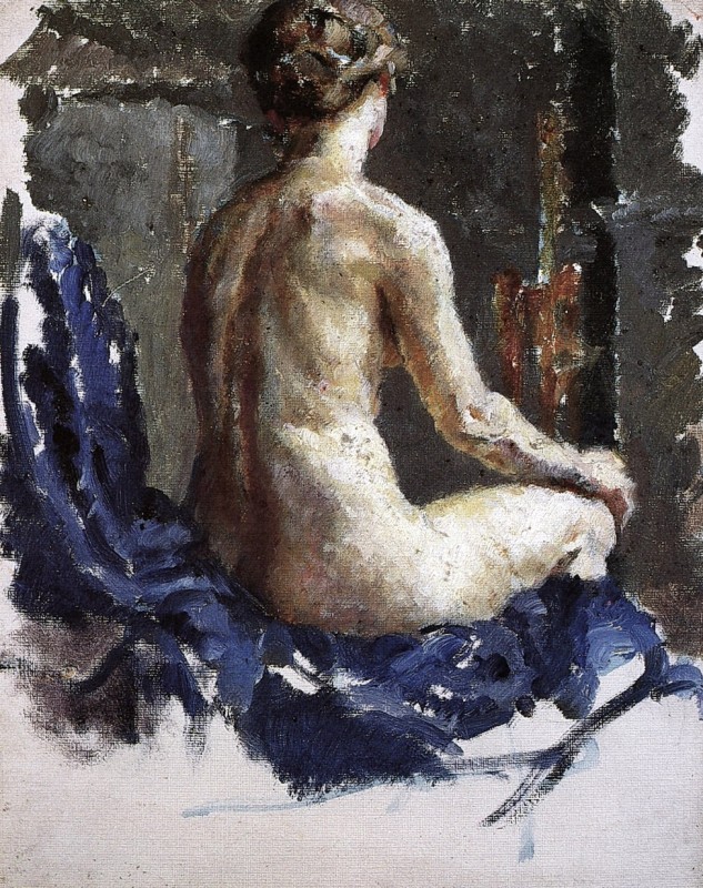 "Painting. Nude" by Mainie Jellett (Mainie Harriet Jellett)