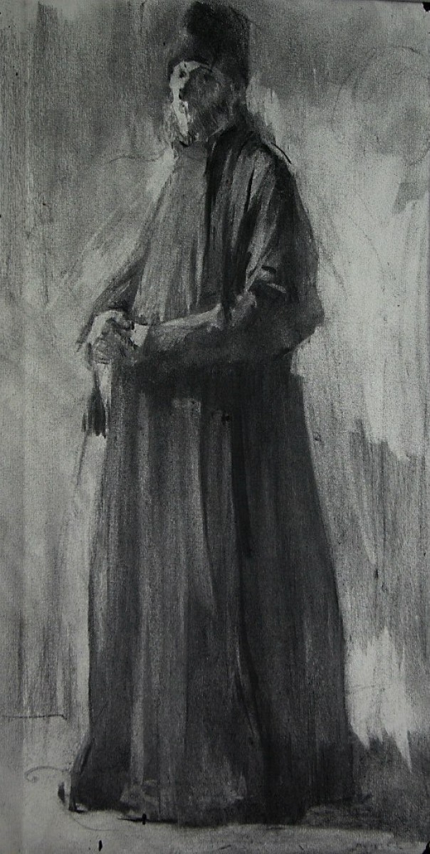 "Drawing. Figure" by Gheorghe Lisița