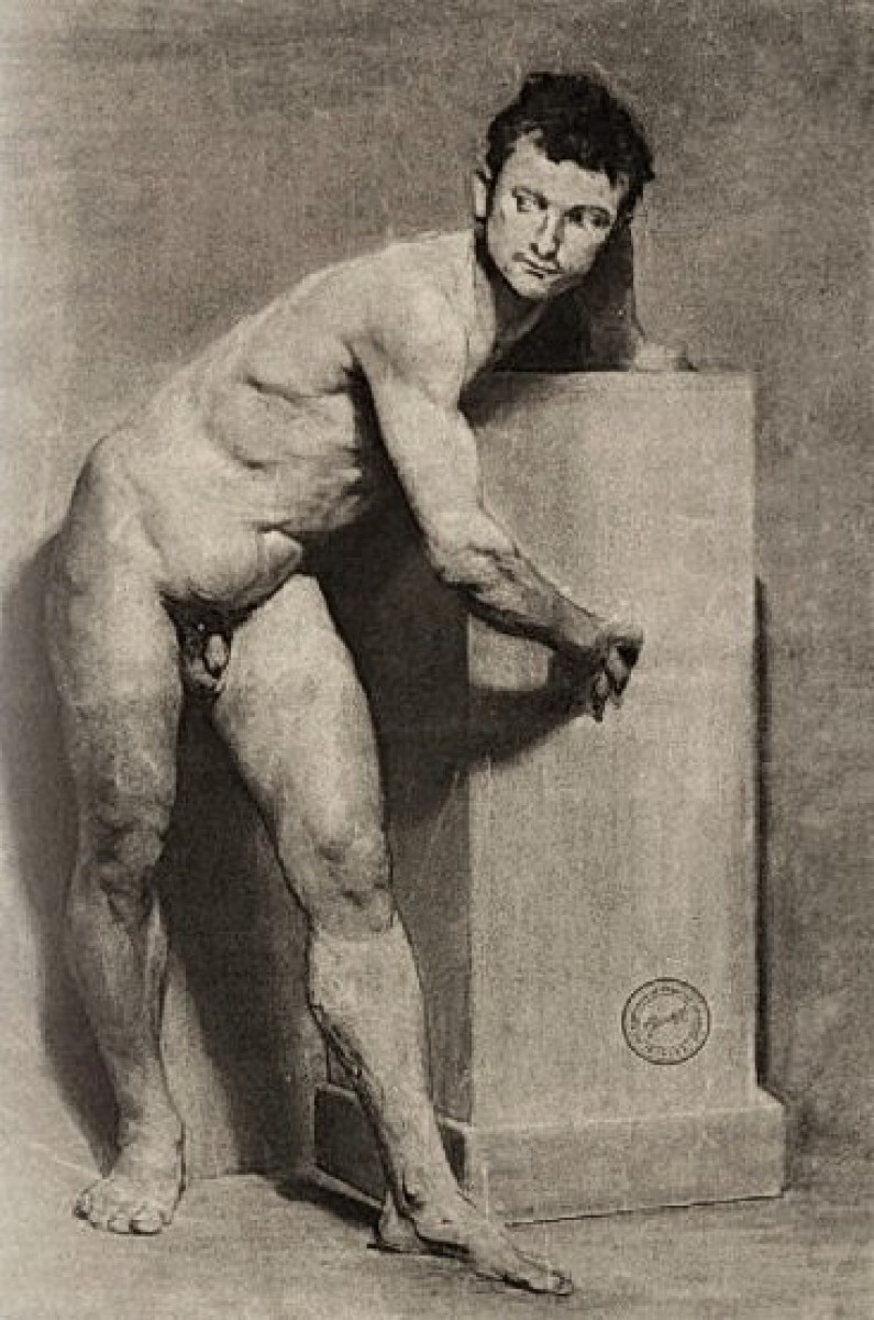 "Drawing. Nude. Figure" by Georgios Jakobides