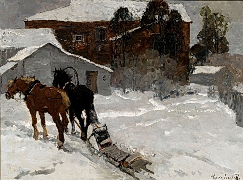 "Живопись. Сельский мотив" by Алексеи Владимирович Исупов