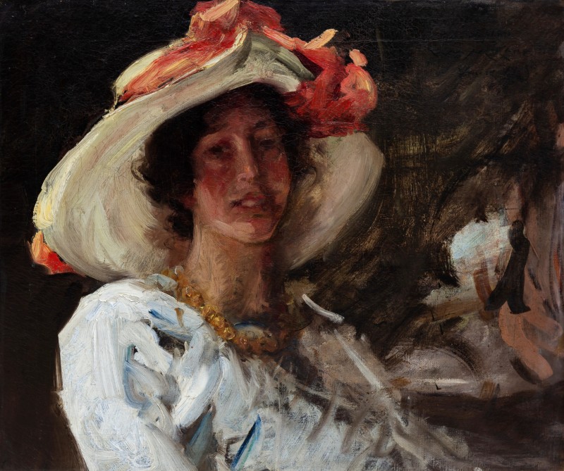 "Painting. Portrait" by William Merritt Chase