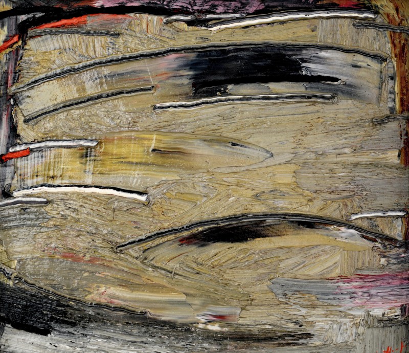 "Etude" by Anatol Ghimpu, 1995, 350x400mm, oil on canvas