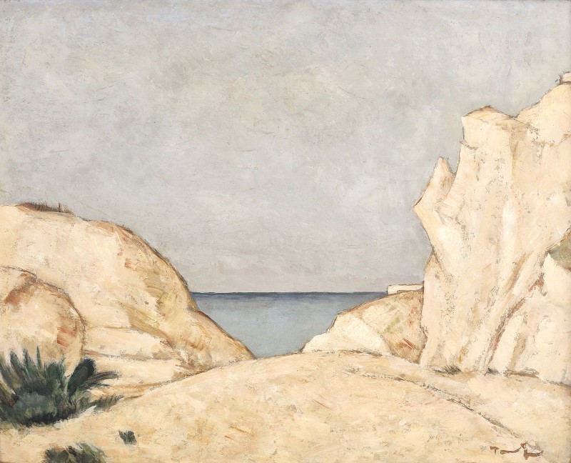 "Painting. Landscape" by Nicolae Tonitza