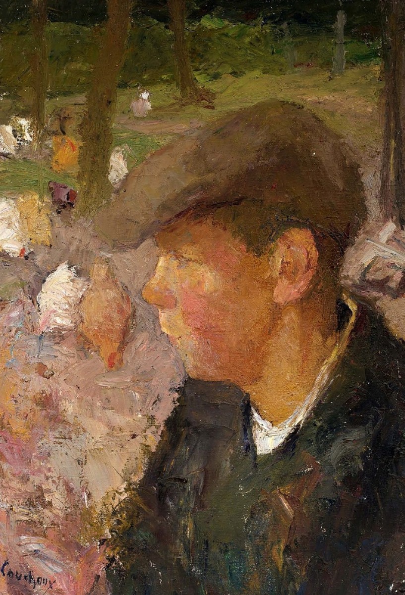 "Painting. Portrait" by Marcel Couchaux