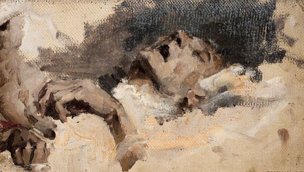 "Painting. Portrait" by Jan Ciągliński
