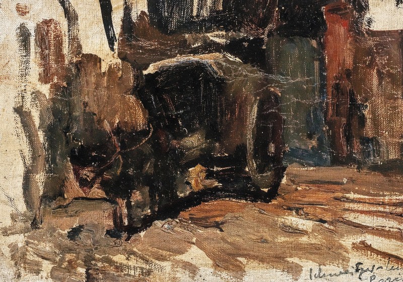"Painting. Animals" by Rudolf Schweitzer-Cumpăna