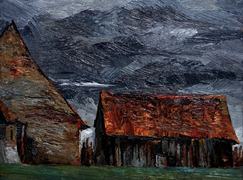 "Pictură. Pleinair. Pleinair România" by Vlada Cibuc, ulei pe pânză