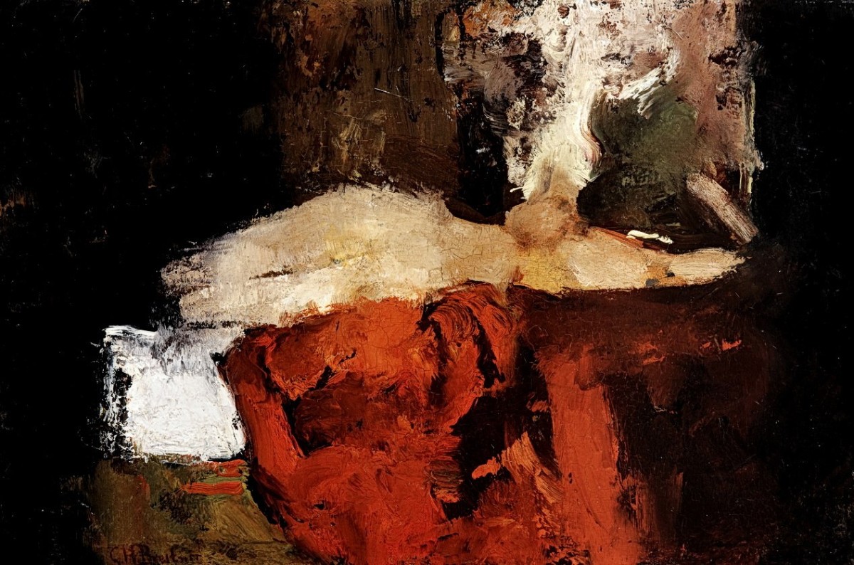 "Painting. Nude. Abstract" by George Hendrik Breitner