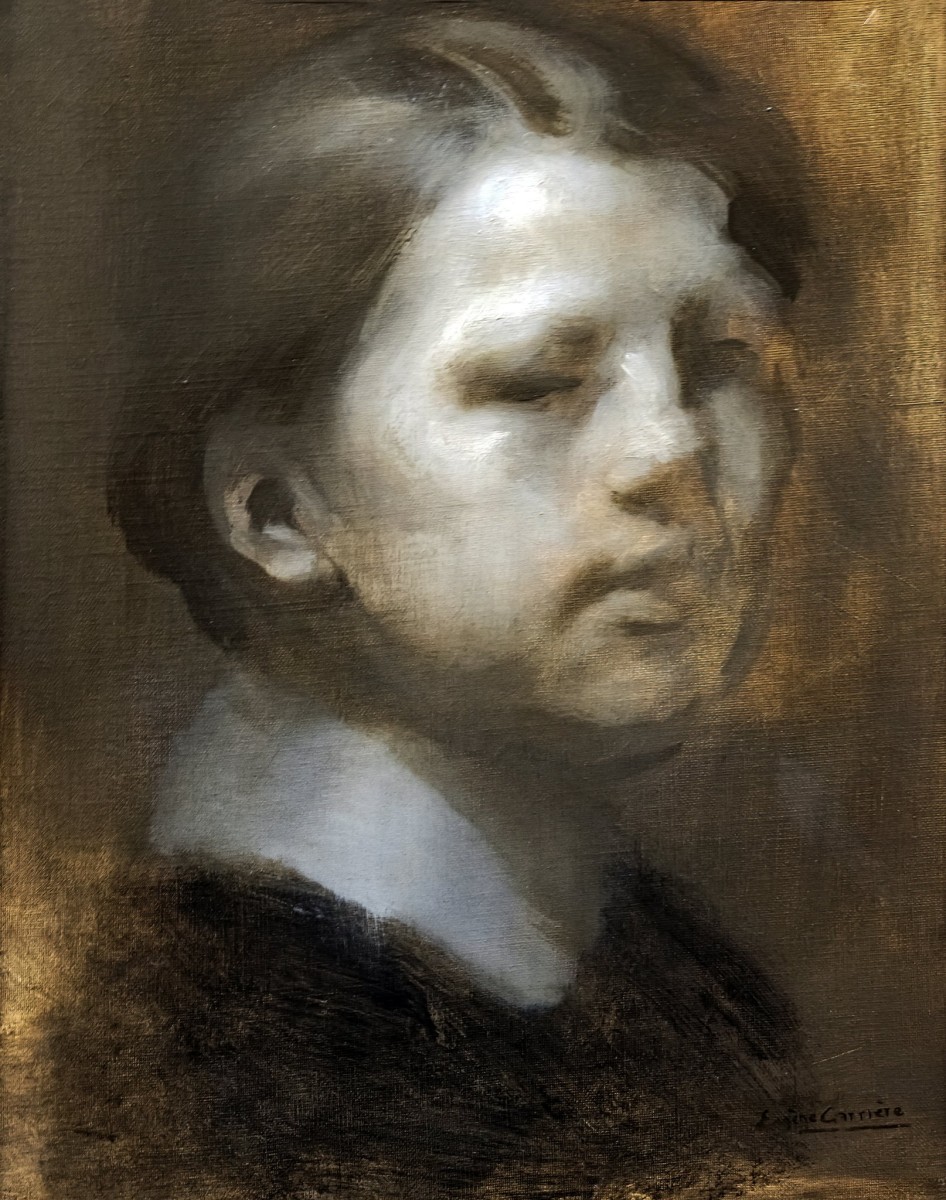 "Desen. Portret" by Eugène Carrière