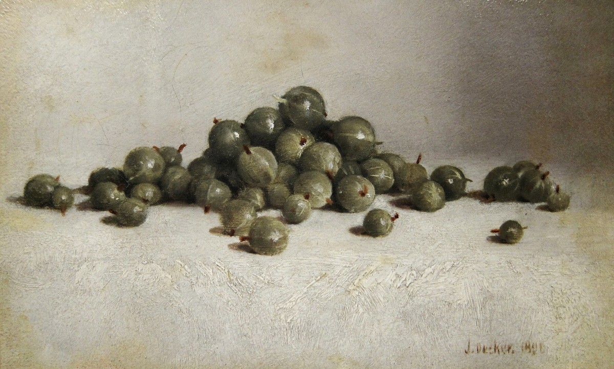"Pictură. Natură statică" by Joseph Decker