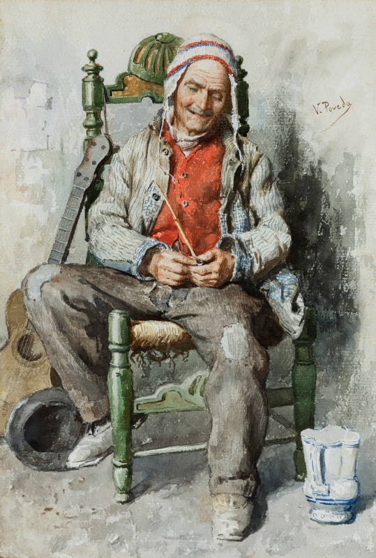 "Painting. Figure" by Vicente Poveda y Juan