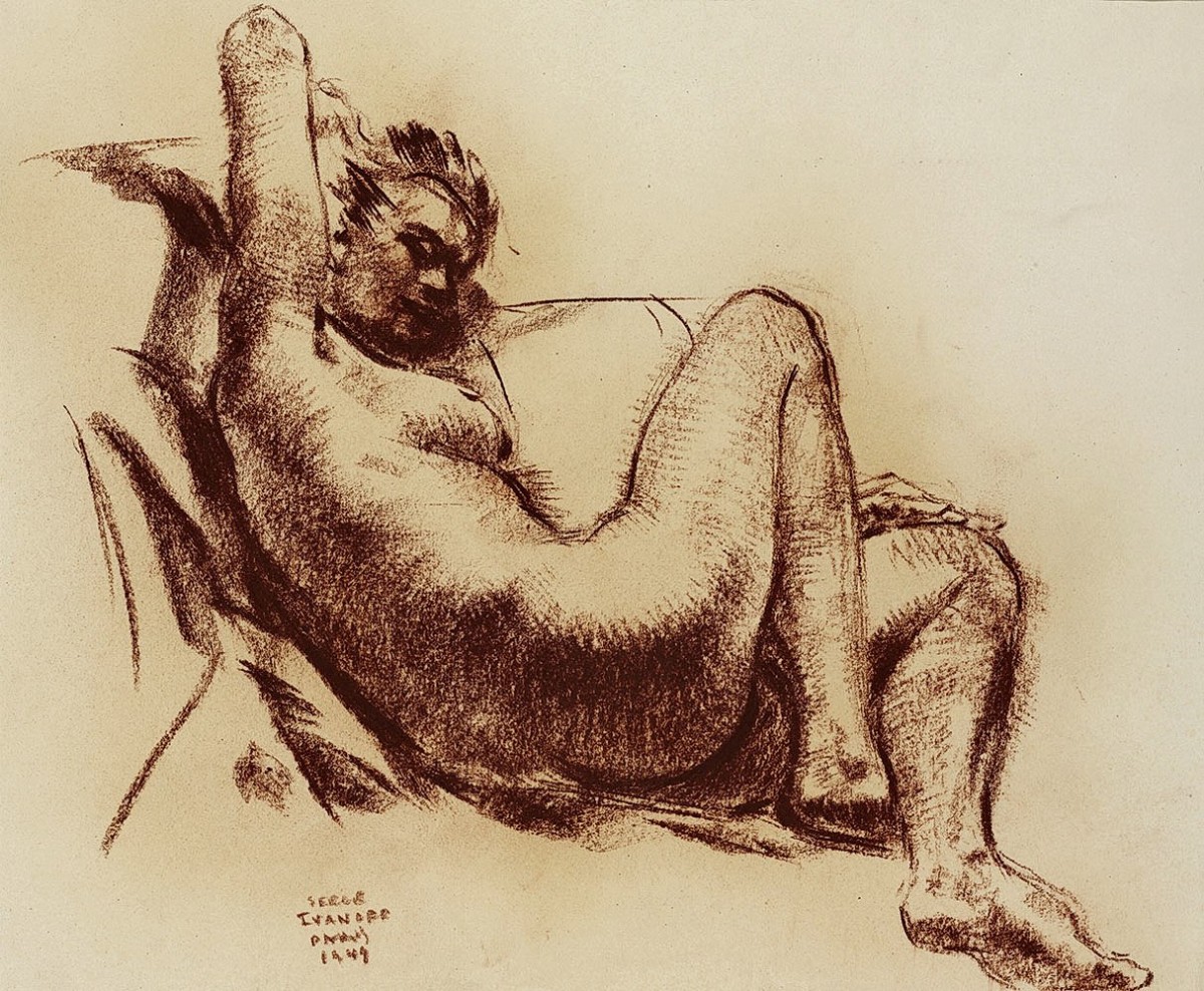 "Drawing. Portrait" by Serge Petrovitch Ivanoff