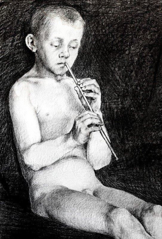 "Desen. Nud" by F. Luis Mora