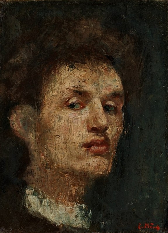 "Painting. Portrait" by Edvard Munch