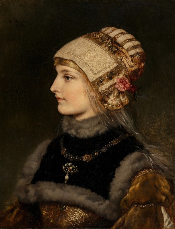 "Painting. Portrait" by Wilhelm Menzler