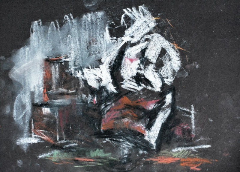 "Crochiu. Figură" by Andriana Popodneac, 2016