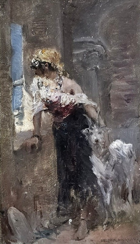 "Painting. Figure" by Adrien Moreau