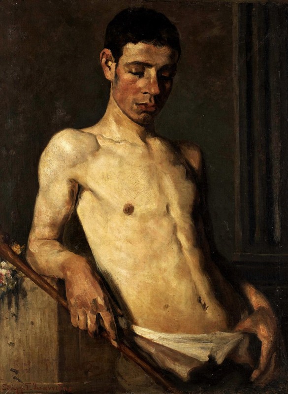 "Painting. Nude" by Evangelos Ioannidis