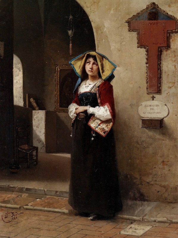 "Compoziție" by Domenico Induno