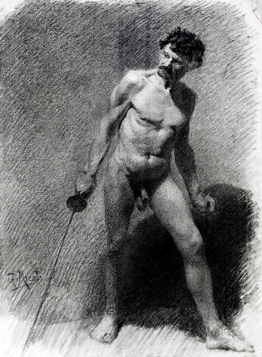 "Painting. Nude" by Giuseppe Micali