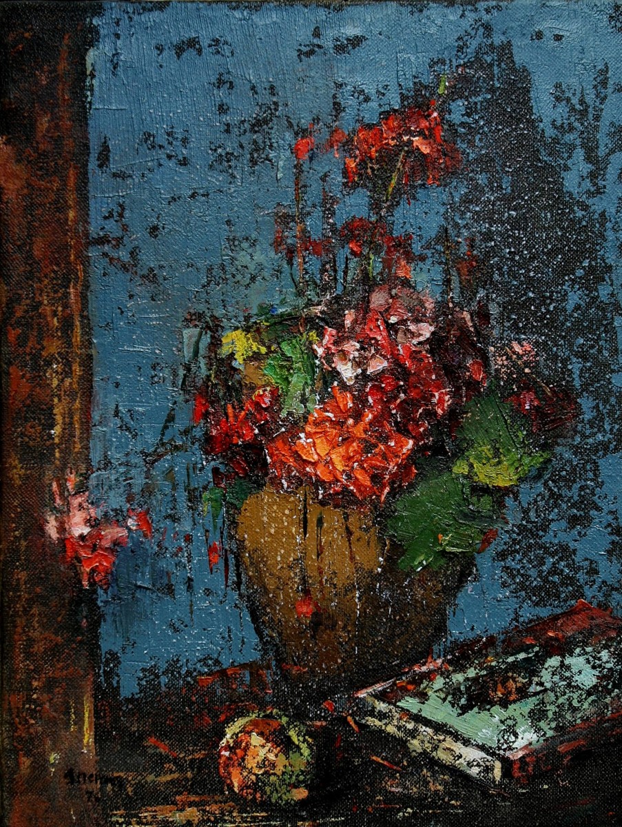 "Pictură. Natură statică" by Sabin Nemes