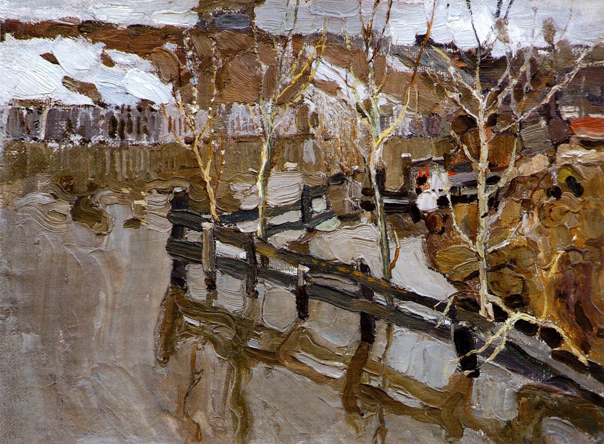 "Composition" by Nicolai Fechin