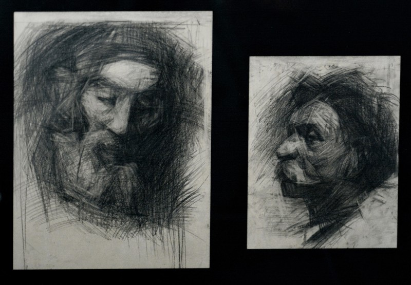 "Copii" by Александру Унтилов, 2015, 300x500mm, карандаш / бумага