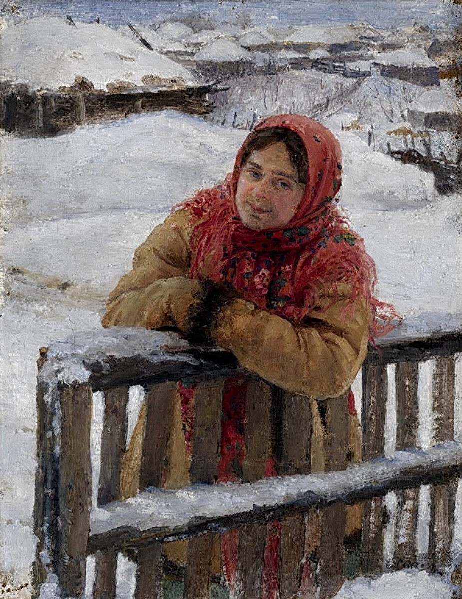 "Композиция. Фигура / полуфигура" by Федот Василевич Сичков