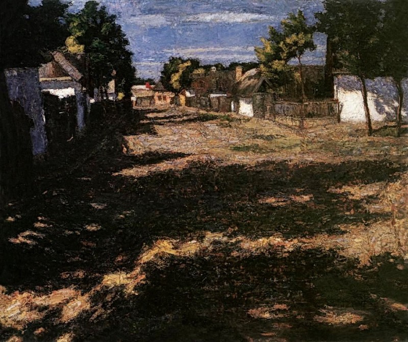 "Painting. Rural" by Adolf Fényes
