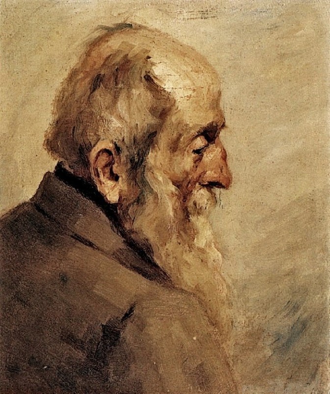"Pictură. Portret" by Spyros Vikatos