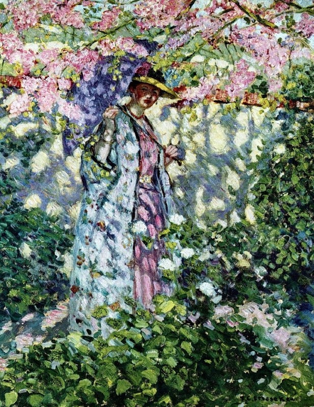 "Compoziție" by Frederick Carl Frieseke