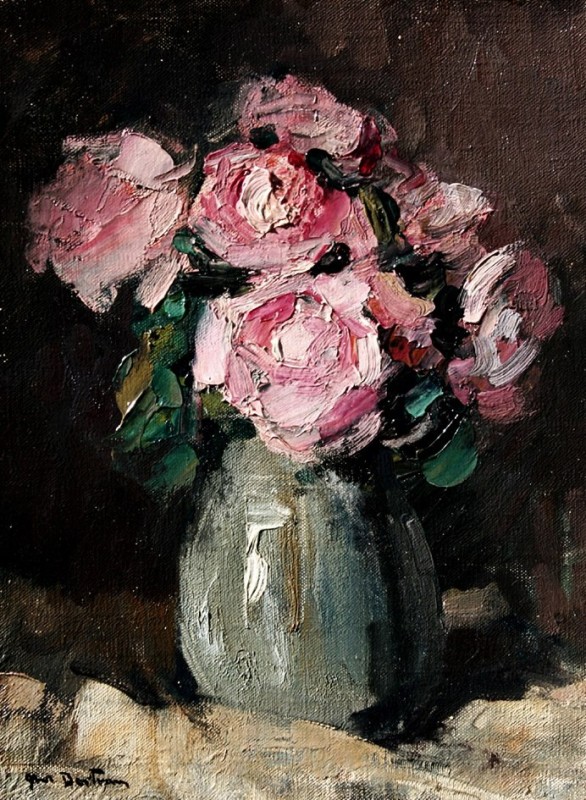 "Pictură. Flori" by Abel Bertram