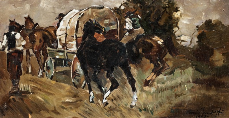 "Painting. Rural" by Alessio Issupoff