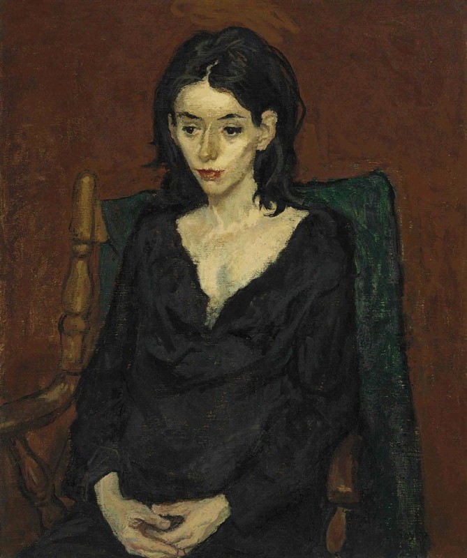 "Painting. Figure" by Moses Soyer