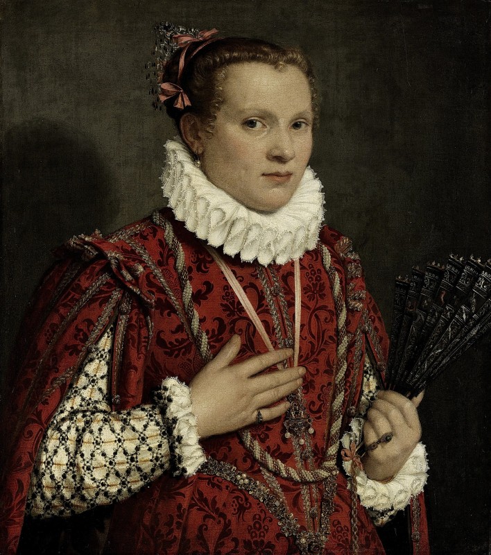 "Pictură. Figură / semifigură" by Giovanni Battista Moroni (Giovan Battista Moroni)