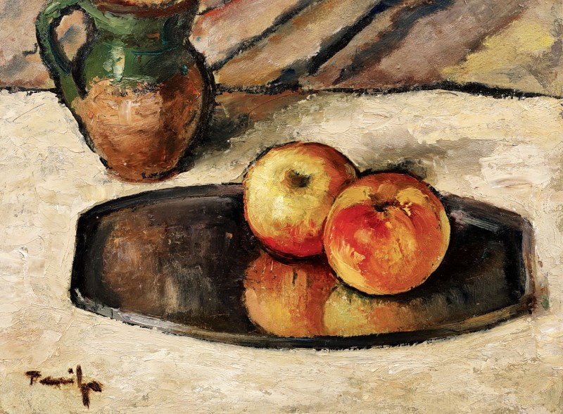 "Pictură. Natură statică" by Nicolae Tonitza