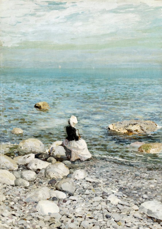 "Композиция. Морской пейзаж" by Константин Алексеиевич Коровин
