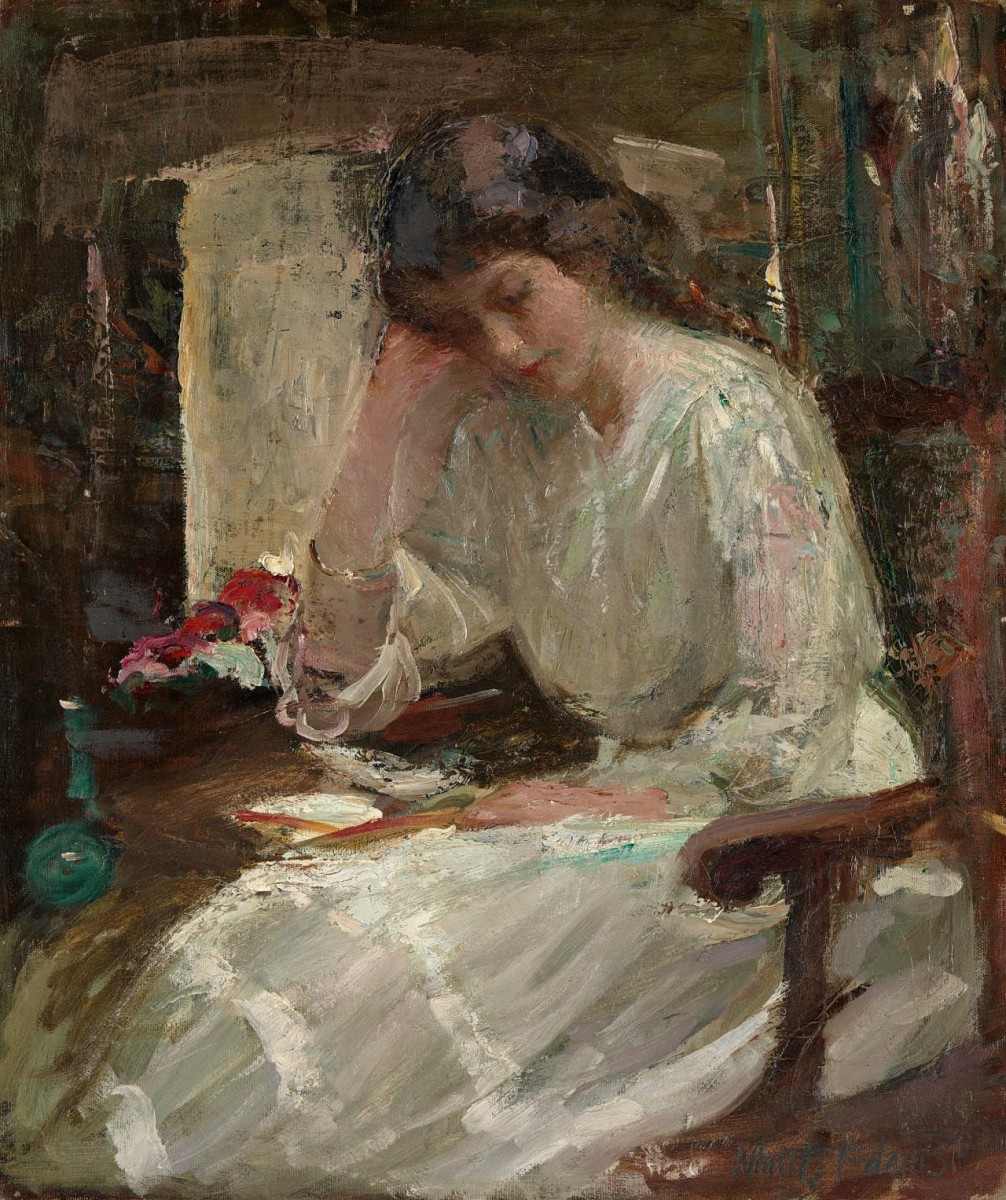 "Pictură. Figură / semifigură" by Josephine Muntz Adams