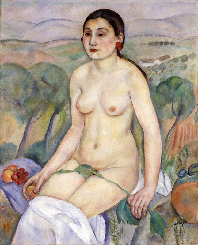 "Composition. Nude" by Joaquim Sunyer